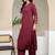 Women Solid Kurta with Palazzos