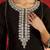 Floral Embroidered Round Neck Zari Straight Kurta With Trousers & Dupatta