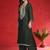 Floral Embroidered Round Neck Pure Cotton Straight Kurta With Trousers & Dupatta