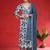 Floral Printed V-Neck Thread Work Cotton Straight Kurta With Trousers & Dupatta