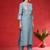 Women Ethnic Motifs Yoke Design Regular Sequinned Kurta & Trousers With Dupatta