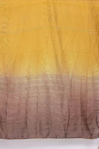 Floral Printed Thread Work Kurta with Trousers & With Dupatta