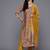 Floral Printed Thread Work Kurta with Trousers & With Dupatta