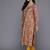 Floral Printed Thread Work Kurta with Trousers & With Dupatta