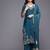 Ethnic Motifs Embroidered Zari Kurta With Trousers & Dupatta
