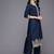 Ethnic Motifs Embroidered Zari Kurta With Palazzos & Dupatta