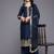 Ethnic Motifs Embroidered Zari Kurta With Palazzos & Dupatta