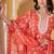 Ethnic Thread Embroidered Printed Kurta & Trousers With Dupatta