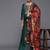 Ethnic Motifs Embroidered Gotta Patti Straight Kurta & Trousers With Dupatta