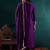 Women Floral Embroidered Regular Chanderi Silk Kurta with Trousers & With Dupatta