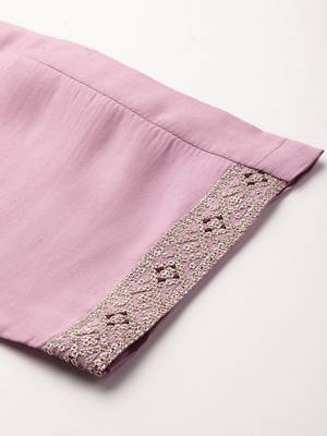 Women Ethnic Motifs Embroidered Regular Kurta with Trousers & With Dupatta 8
