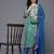 Women Bandhani Printed Zari Embroidered Kurta with Trousers & With Dupatta
