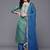 Women Bandhani Printed Zari Embroidered Kurta with Trousers & With Dupatta
