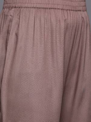 Embroidered Pleated Anarkali Zari Kurta with Trousers & Dupatta 4