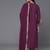 V-Neck Ethnic Motifs Embroidered Regular Kurta Set