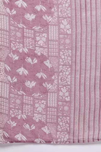 Women Ethnic Motifs Printed Regular Thread Work Kurta with Trousers & With Dupatta
