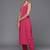 Women Floral Yoke Design Straight Kurta with Trouser & Dupatta