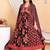 Floral Printed Empire Mirror Work Pure Cotton Kurta with Trousers & With Dupatta