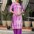 Women Dyed Regular Gotta Patti Pure Cotton Kurta with Palazzos & With Dupatta