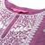 Floral Embroidered Thread Work Pure Cotton Kurta with Trousers & Dupatta