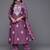 Floral Embroidered Thread Work Pure Cotton Kurta with Trousers & Dupatta