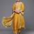 Floral Zari Embroidered Kurta with Trousers & Dupatta