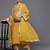 Floral Zari Embroidered Kurta with Trousers & Dupatta