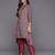 Women Printed Regular Sequinned Pure Silk Kurta with Trousers