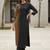 Women Colourblocked Regular Kurta with Trousers