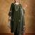 Women Floral Yoke Design Regular Thread Work Pure Cotton Kurta with Palazzos & With Dupatta