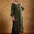 Women Floral Yoke Design Regular Thread Work Pure Cotton Kurta with Palazzos & With Dupatta