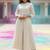 Women Striped Panelled Kurta with Trousers