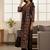 Women Ethnic Motifs Printed Regular Chanderi Silk Kurta with Trousers