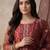 Women Ethnic Motifs Printed Regular Sequinned Kurta with Trousers & With Dupatta