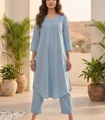 Women Regular Kurta with Trousers