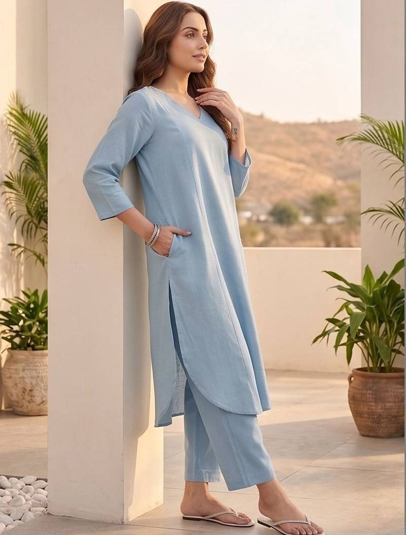 Women Regular Kurta with Trousers
