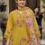 floral embroidered thread work  cotton straight kurta with trousers & dupatta