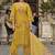 floral embroidered thread work  cotton straight kurta with trousers & dupatta