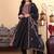 Floral Embroidered Thread Work Pure Cotton Straight Kurta with Trousers & Dupatta