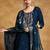 Women Floral Embroidered Regular Thread Work Kurta with Trousers & With Dupatta