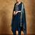 Women Floral Embroidered Regular Thread Work Kurta with Trousers & With Dupatta
