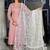 Floral Regular Thread Work Kurta with Trousers & Dupatta