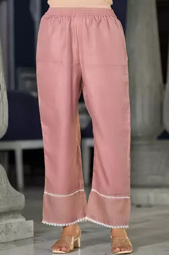 Floral Regular Thread Work Kurta with Trousers & Dupatta