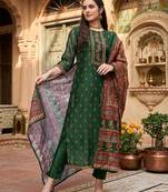 Women Floral Printed Kurta with Trousers & Dupatta