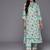Floral Printed Regular Pure Cotton Kurta with Trousers