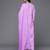 Floral Printed Thread Work Kurta with Trousers & Dupatta