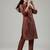 Women Bandhani Printed Regular Chanderi Silk Kurta with Trousers