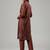 Women Bandhani Printed Regular Chanderi Silk Kurta with Trousers