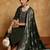 Women Floral Yoke Design Regular Kurta with Trousers & With Dupatta