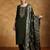 Women Floral Yoke Design Regular Kurta with Trousers & With Dupatta